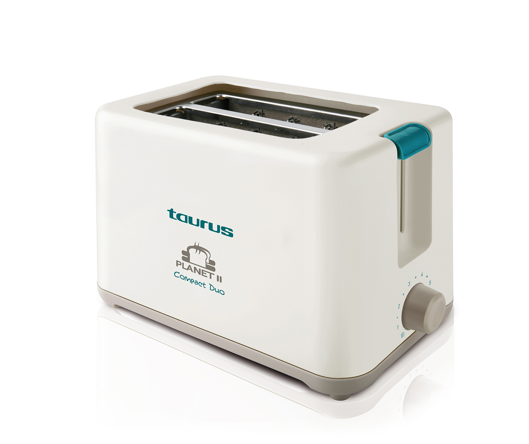 TOSTADORA TAURUS PLANET II 2R MINI BLANCO 750W 3005197 DEGISA Uso