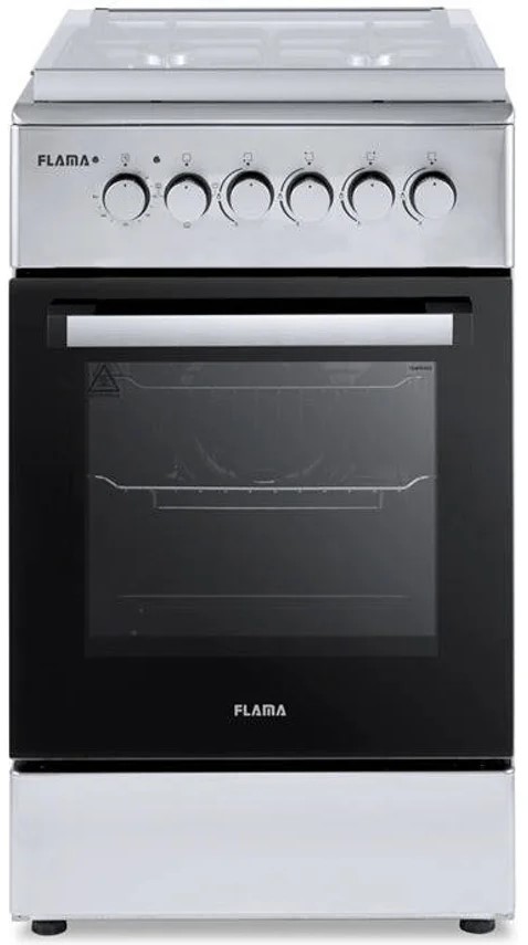 COCI. FLAMA 8253FL 4F 50x60 BUT INOX HORNO ELECTRI