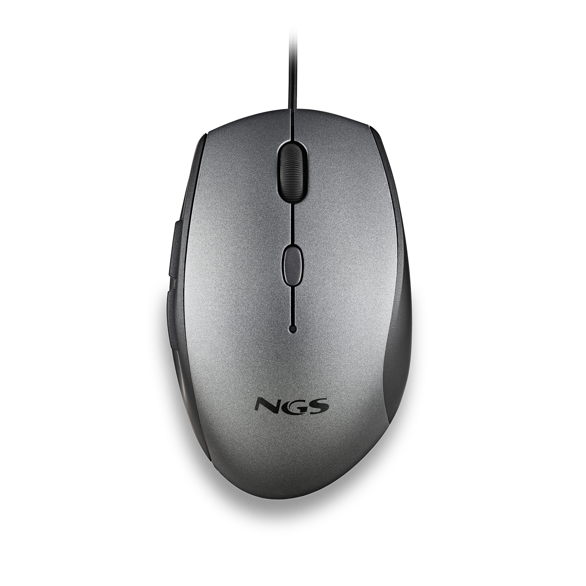 RATON NGS WIRELESS MOTH GRIS ERGONOMICO SILENCIOSO